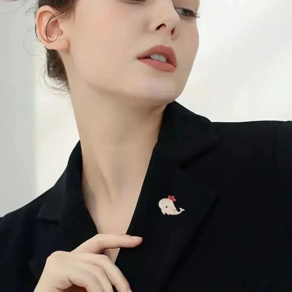 VQ Dolphin Brooch